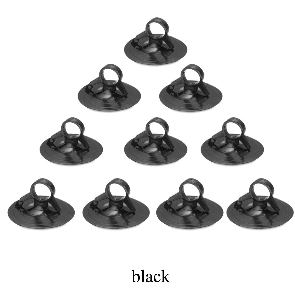 45mm 10 PCS Rubber Clear Suction Cup Sucker PVC Suction Cup Hook Suction Cup Car Sun Shade Suction Cup 35mm Black Suction Cup