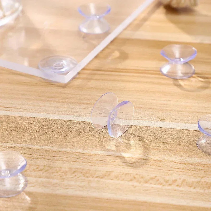 1/30pcs Double Sided Suction Cups Transparent Non-slip Sucker Pad For Glass Table Spacers Household Kicthen Bathroom Accessories