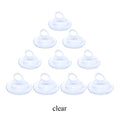 45mm 10 PCS Rubber Clear Suction Cup Sucker PVC Suction Cup Hook Suction Cup Car Sun Shade Suction Cup 35mm Black Suction Cup